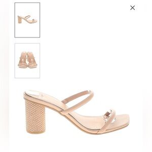 A New Day: 3 inch strap heels Sz 7.5